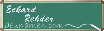 Eckard Rehder Visitenkarte
